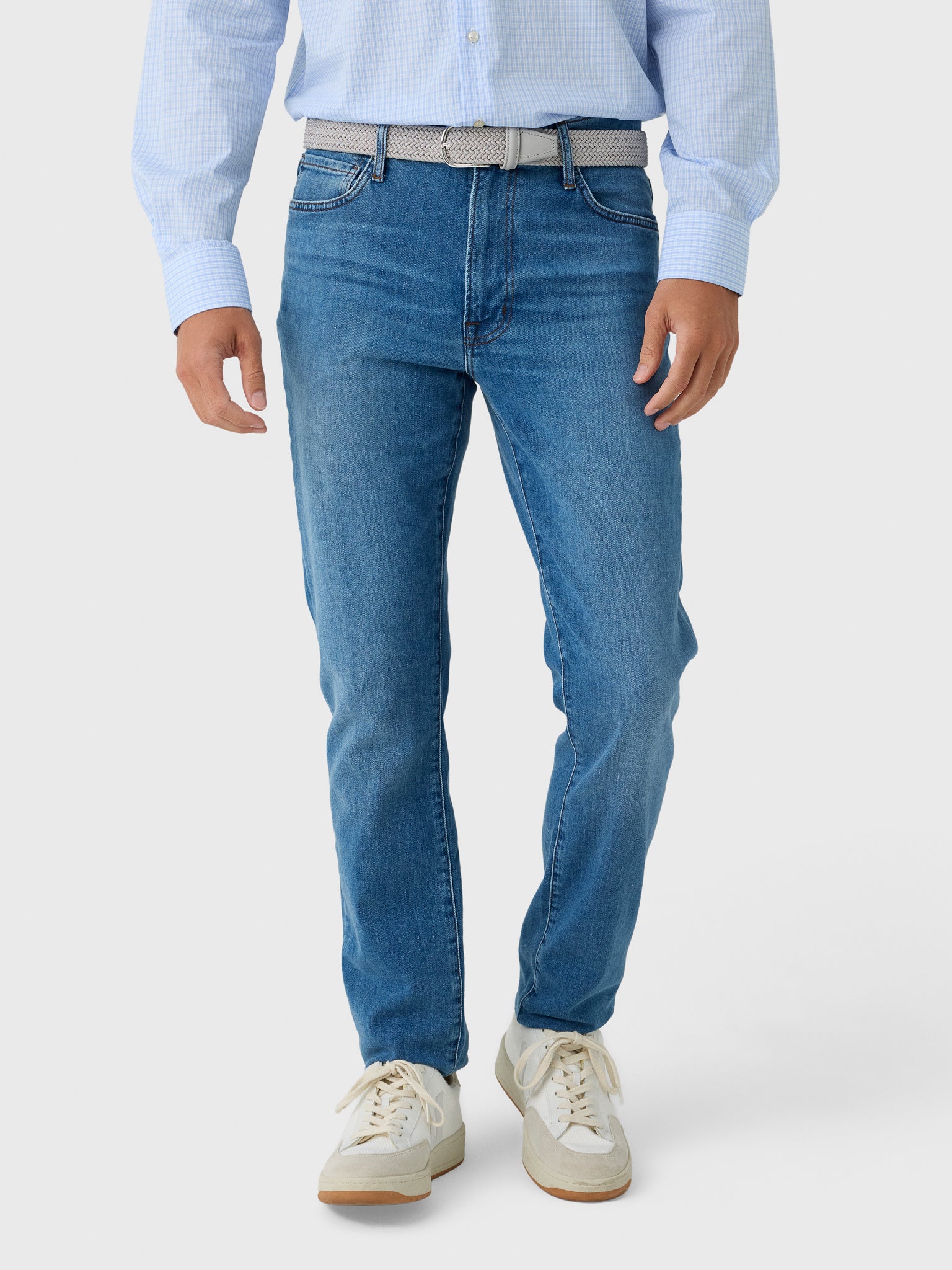 RYE51 Men's Selvedge Italian Stretch Jean - Saint Bernard