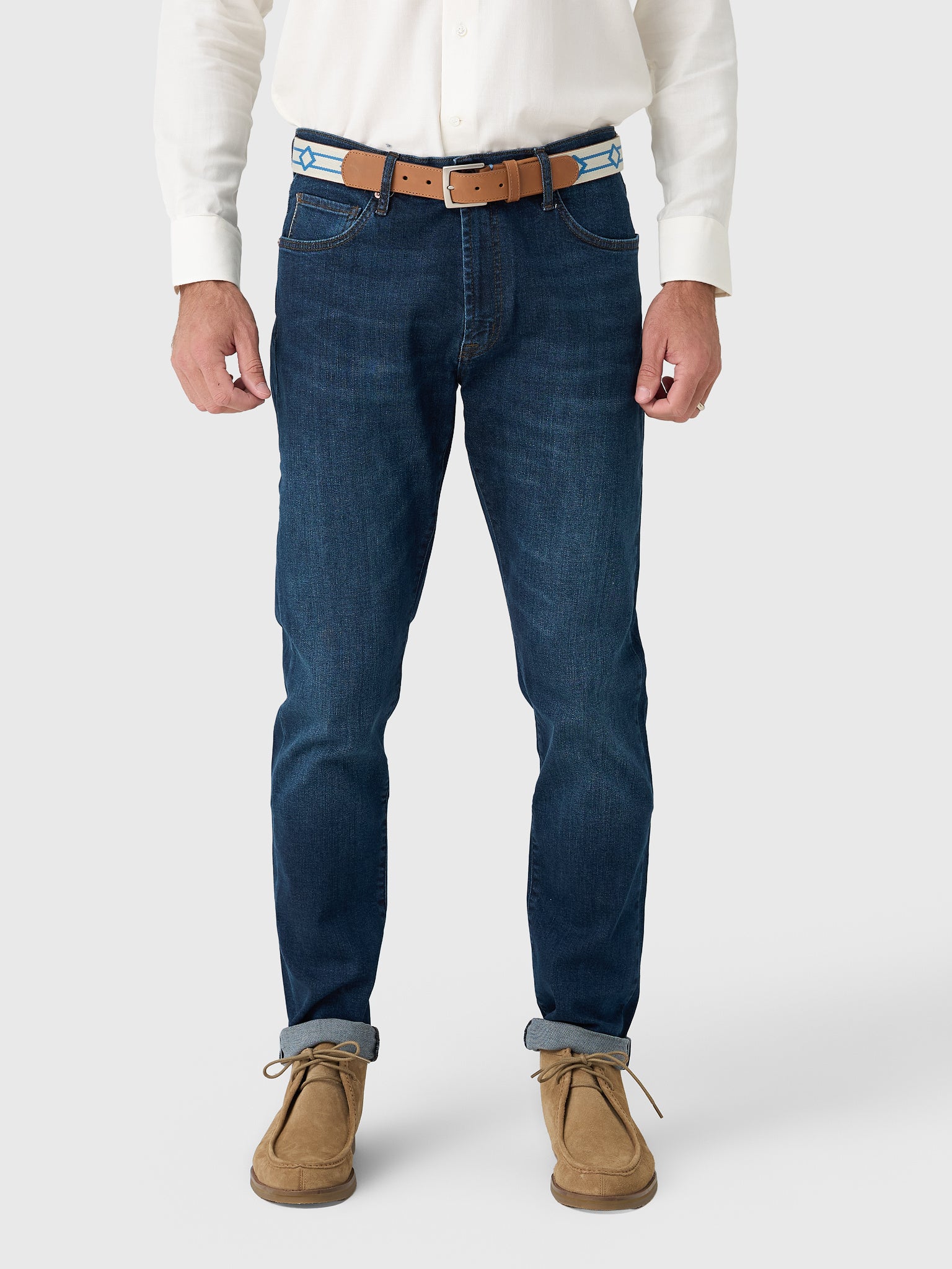 RYE51 Men's Selvedge Italian Stretch Jean - Saint Bernard