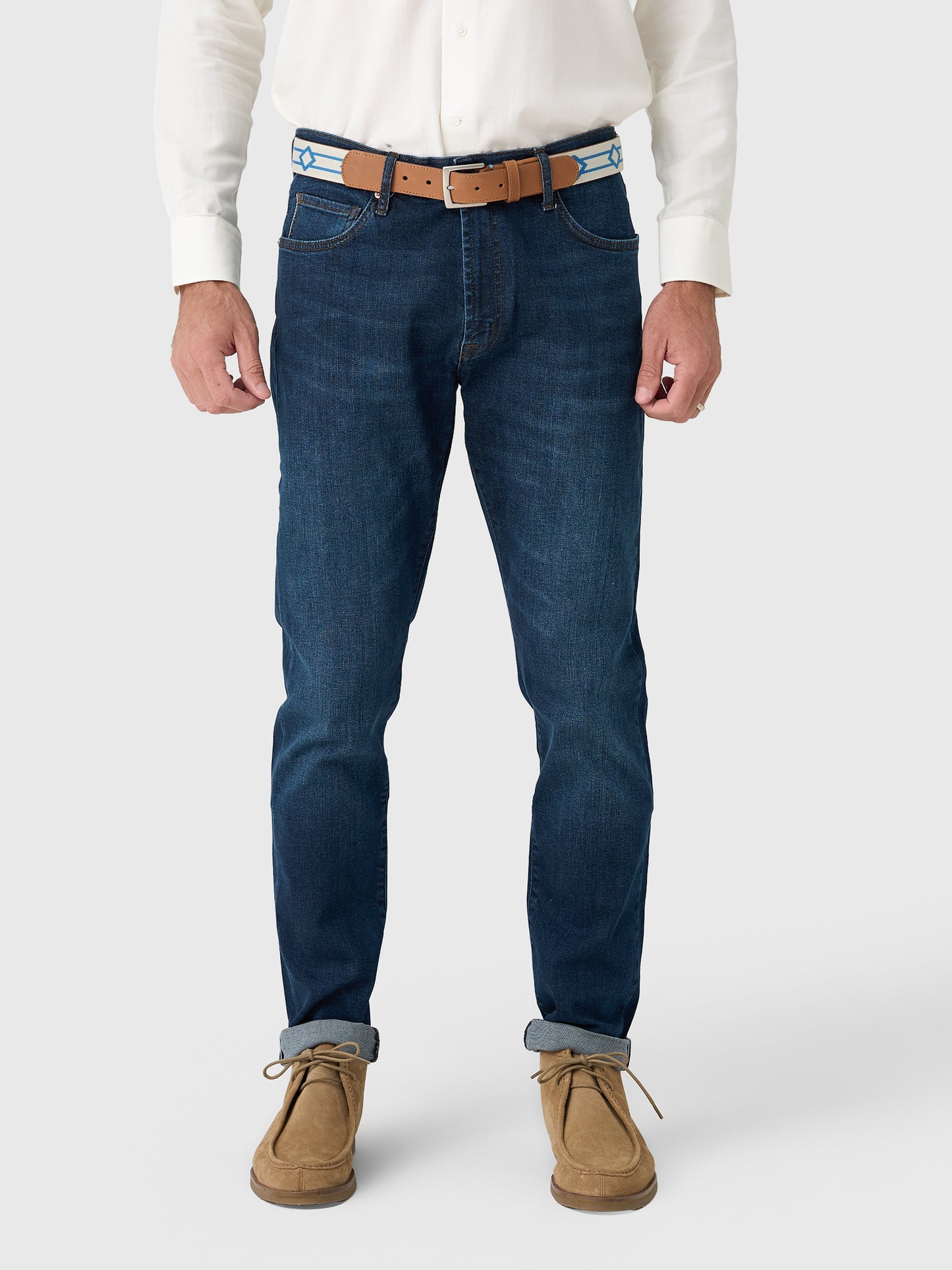 RYE51 Men's Selvedge Italian Stretch Jean - Saint Bernard