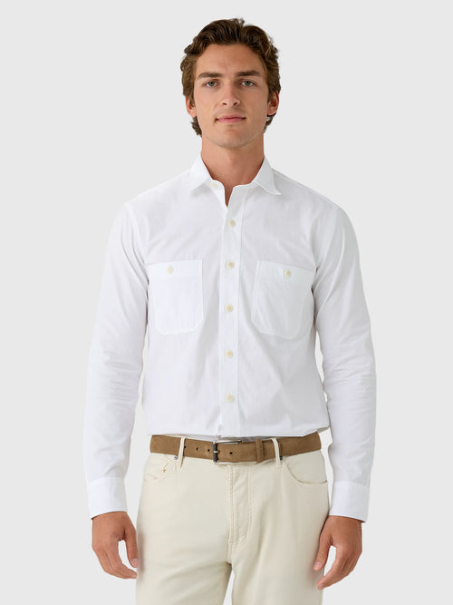 Salvatore Piccolo Men's Long Sleeve Cotton Shirt