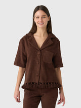 Cap D Antibes Women's Antonia Shirt - Saint Bernard