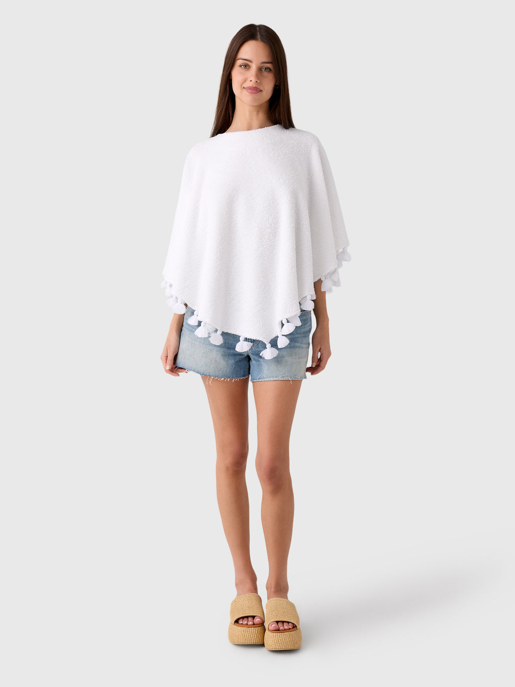 Cap D Antibes Women's Paola Poncho - Saint Bernard