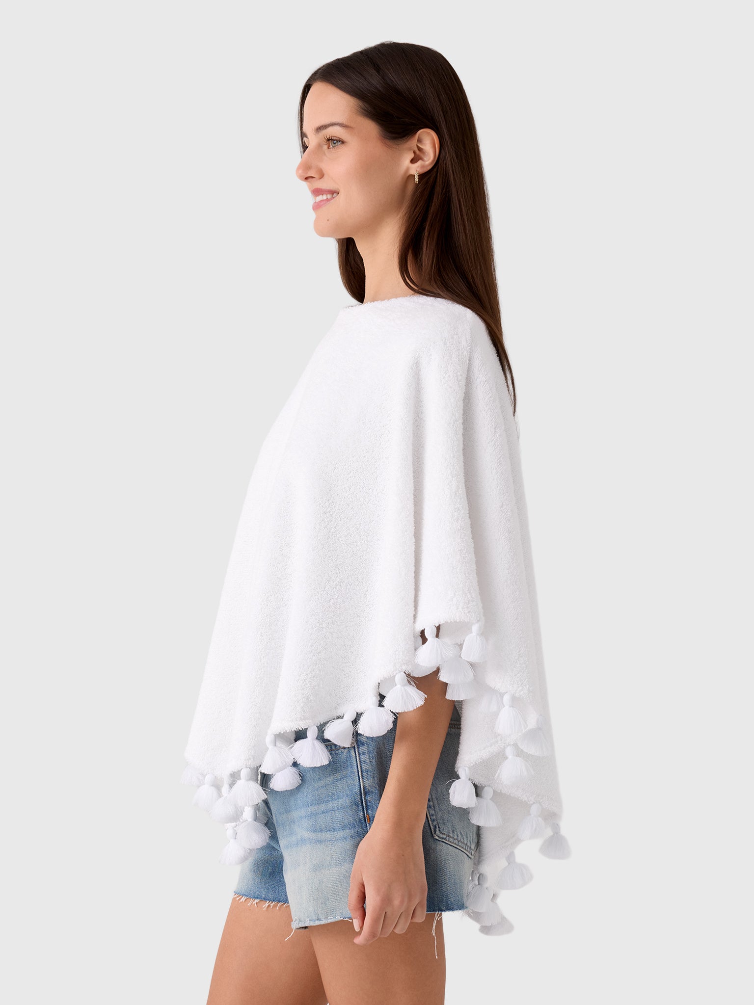 Cap D Antibes Women's Paola Poncho - Saint Bernard