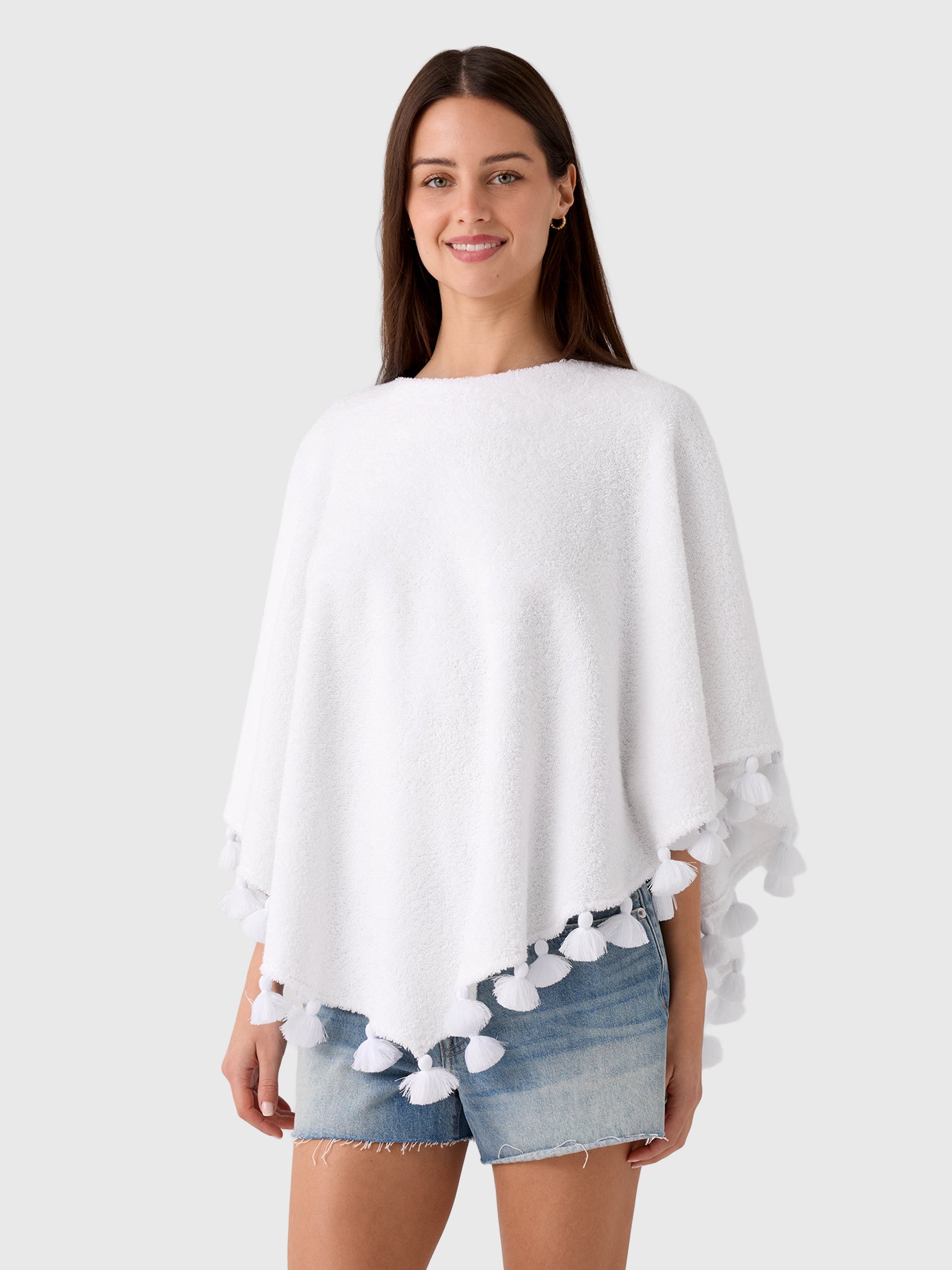 Cap D Antibes Women's Paola Poncho - Saint Bernard