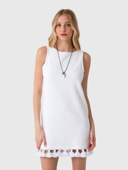 Cap D Antibes Women's Manon Short Dress, 100% , Bleu, 100% Cotton | Size: XS Cap D Antibes Women's Manon Short Dress, 100% , Bleu, 100% Cotton | Size: XS