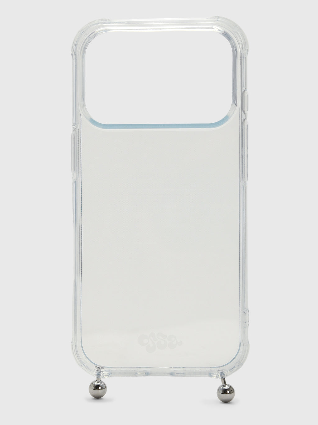 OSSA Transparent iPhone 17 Pro Case - Saint Bernard
