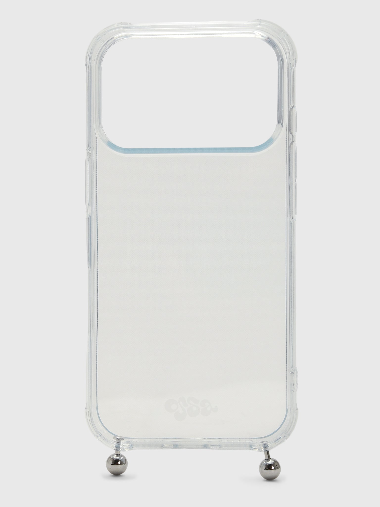 OSSA Transparent iPhone 17 Pro Case - Saint Bernard
