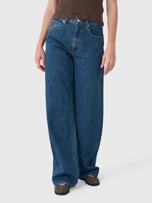 SLVRLAKE Women's Cassie Barrel Leg Jean