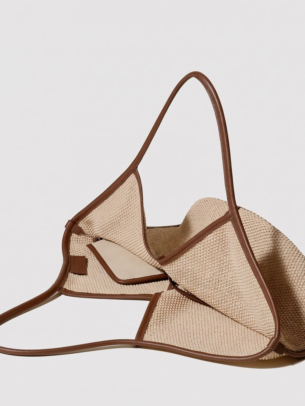 Hereu Calella Soft Raffia Bag - Saint Bernard