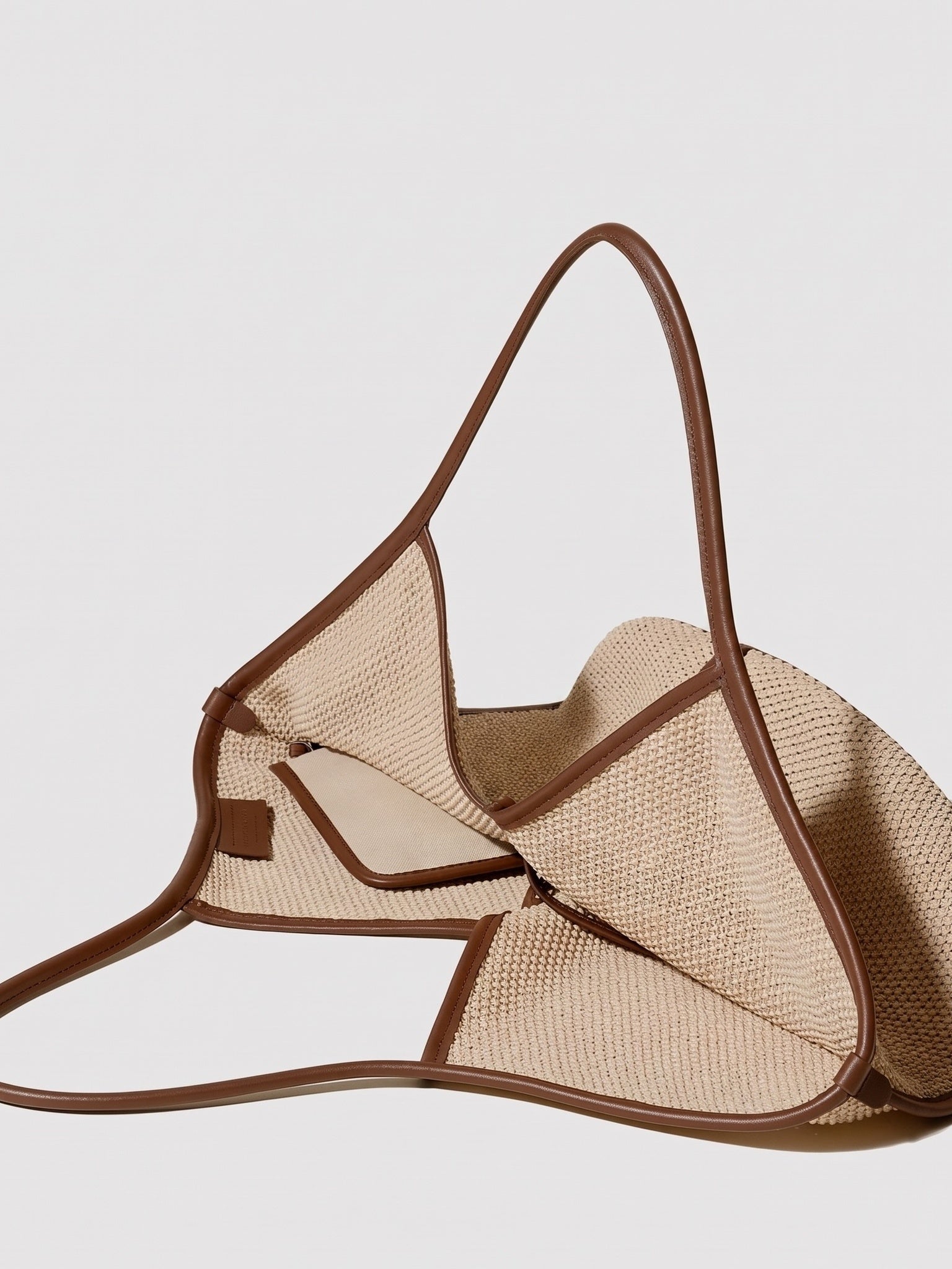 Hereu Calella Soft Raffia Bag - Saint Bernard