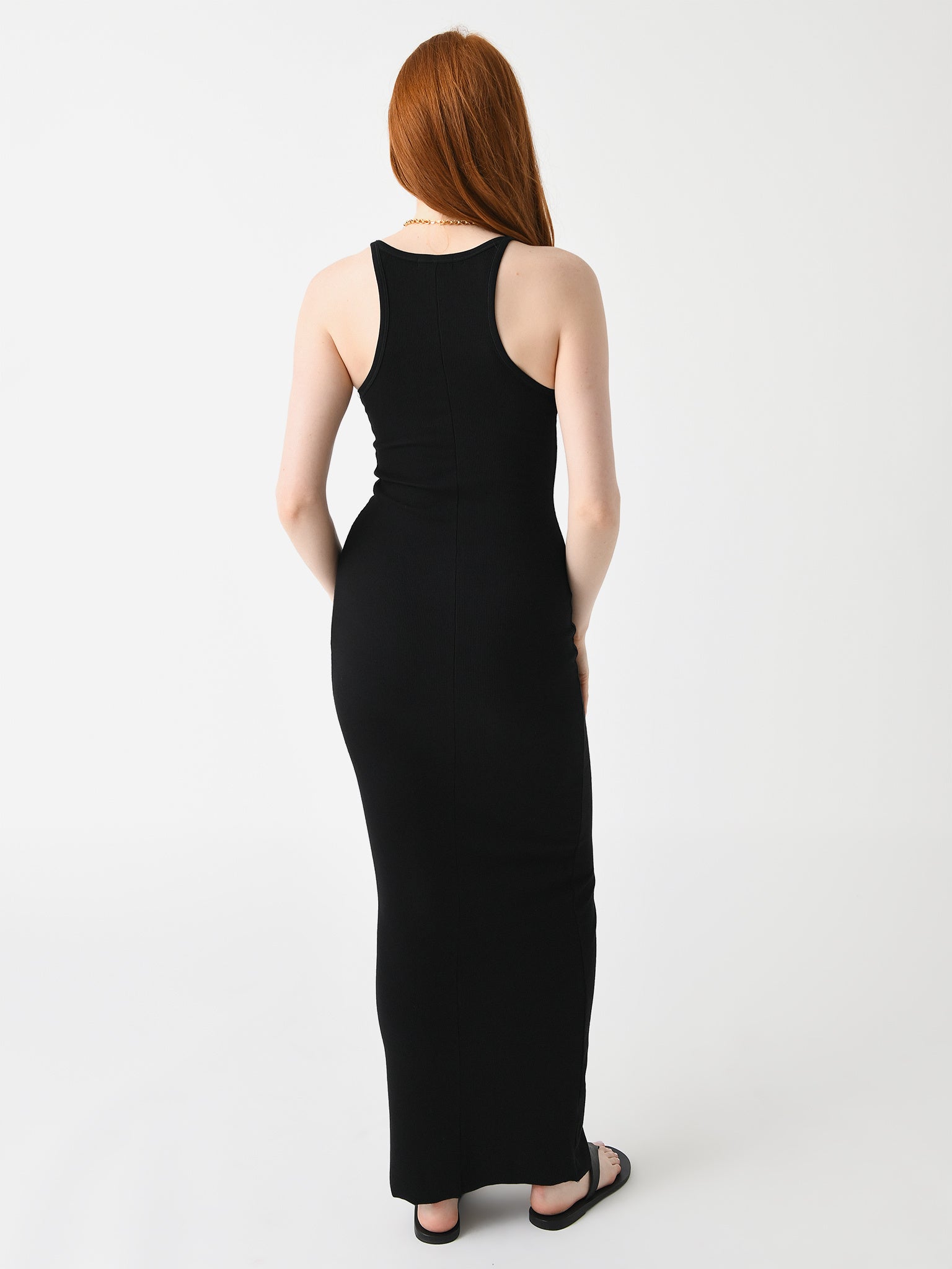 eterne tank maxi dress Eterne Halter Maxi Dress Black / S