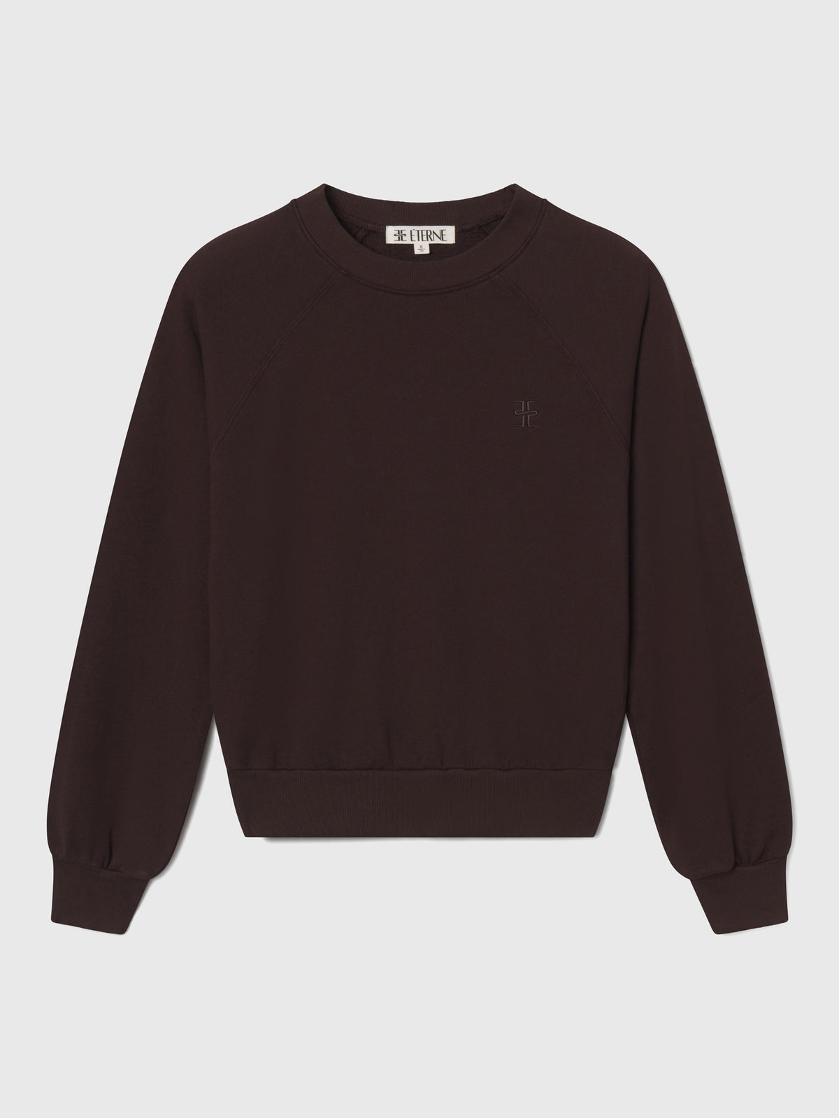 Eterne Women's Shrunken Raglan Sweatshirt - Saint Bernard
