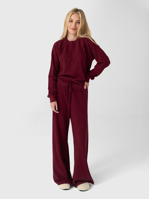 Eterne Women's Shrunken Raglan Sweatshirt