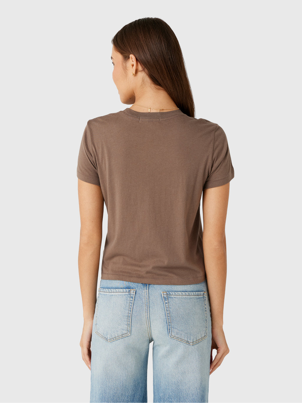 Eterne Women's Short Sleeve Boxy Tee - Saint Bernard