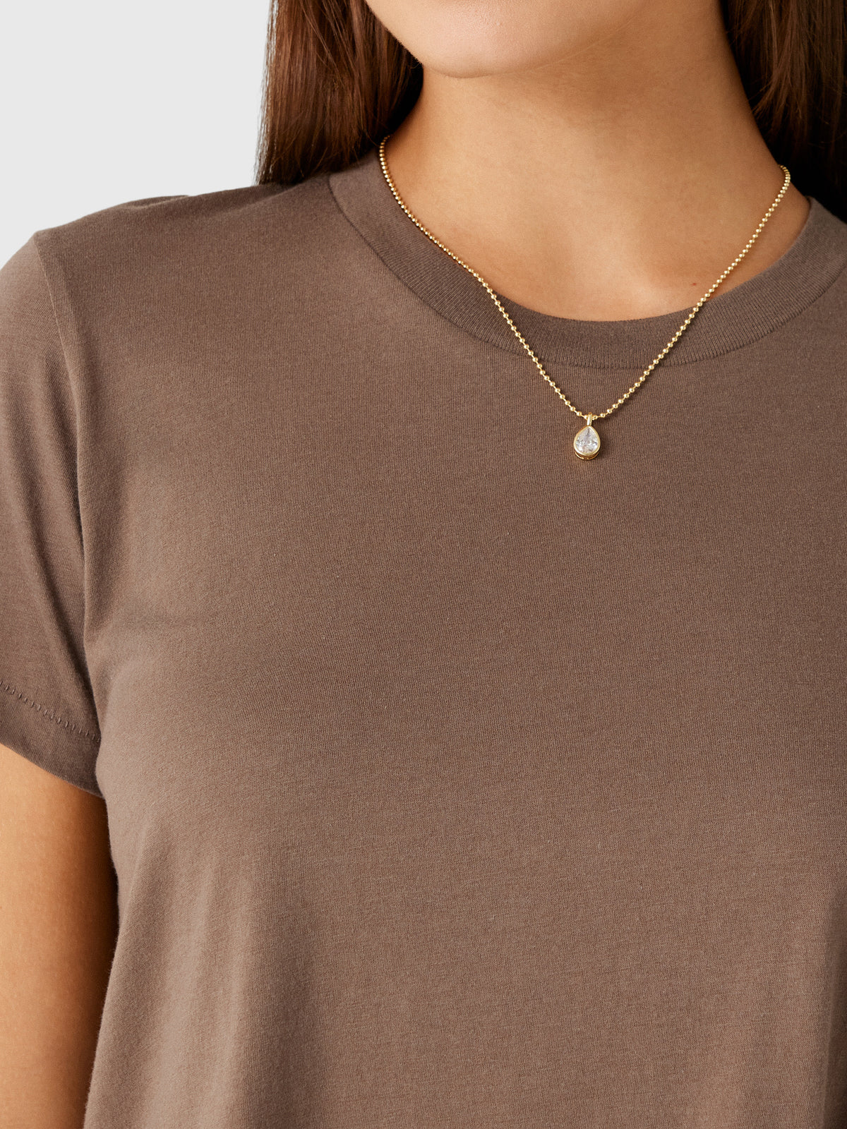 Eterne Women's Short Sleeve Boxy Tee - Saint Bernard