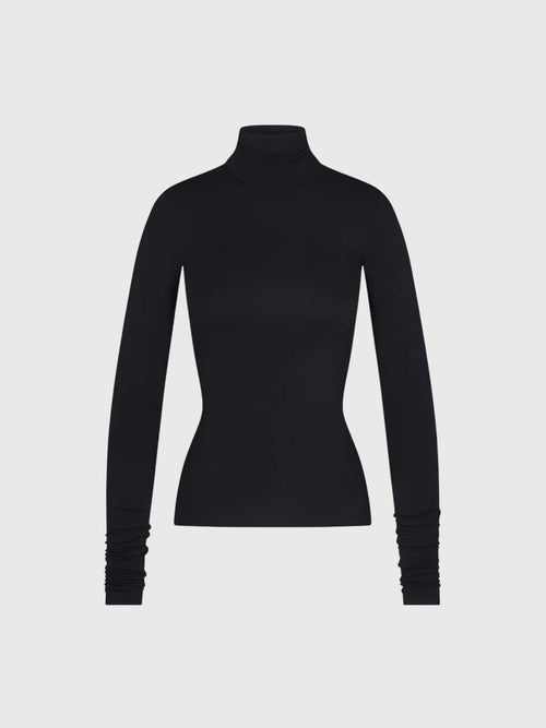 Eterne Women's Fitted Turtleneck Top