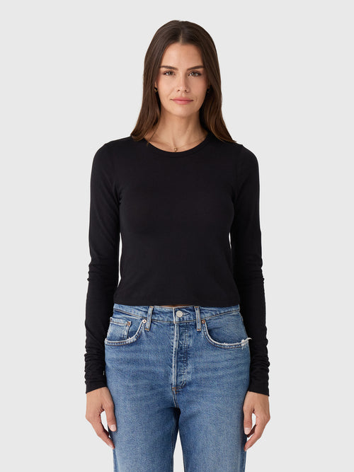 Eterne Women's Long Sleeve Baby Tee