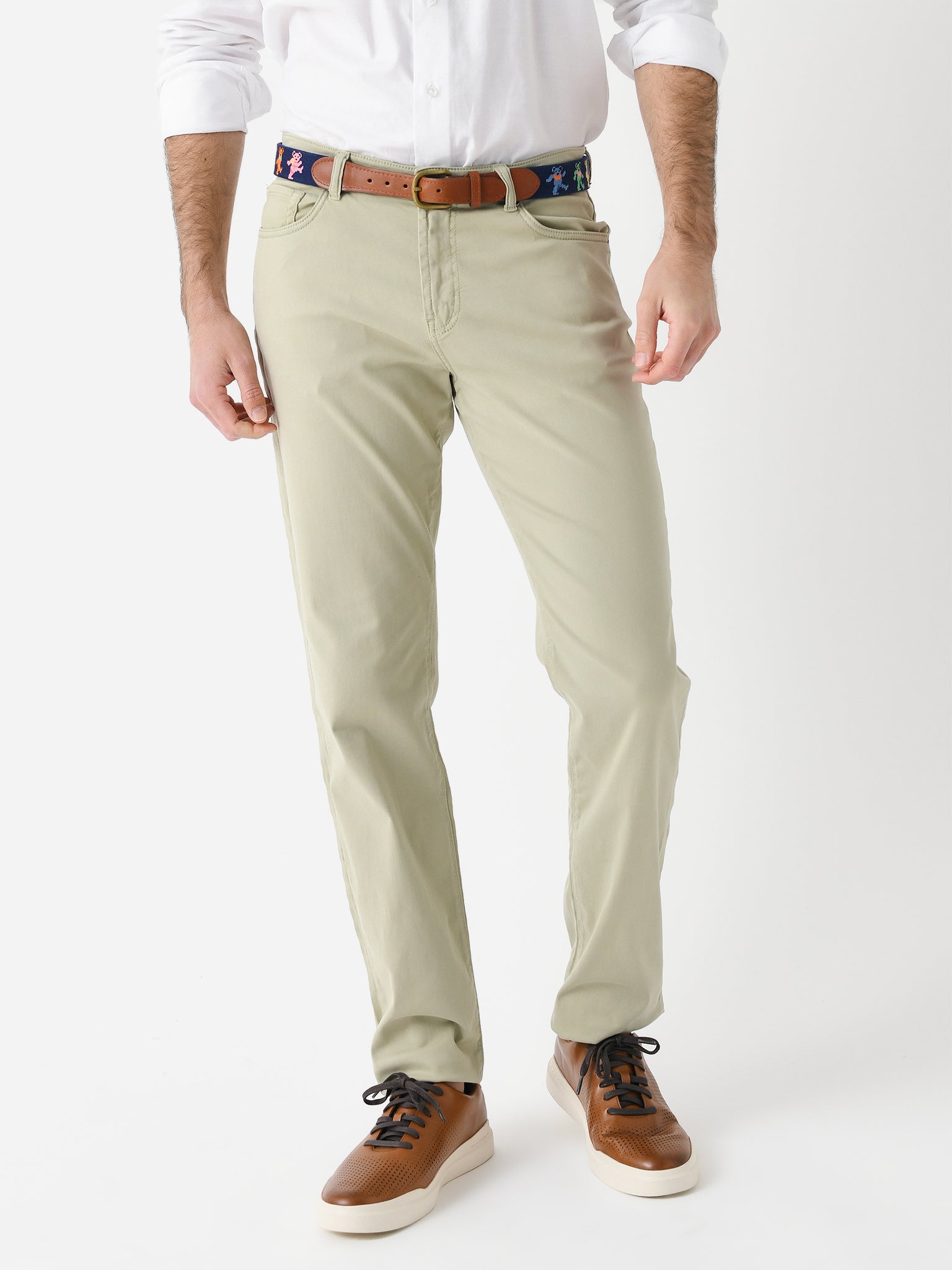 RYE51 Men's Silo Comfort Cotton 5-Pocket Pant - Saint Bernard