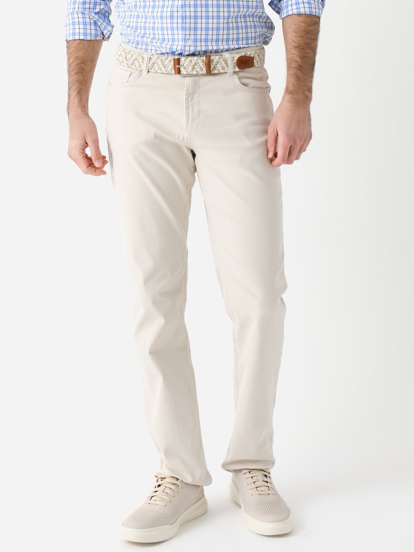 RYE51 Men's Silo Comfort Cotton 5-Pocket Pant - Saint Bernard