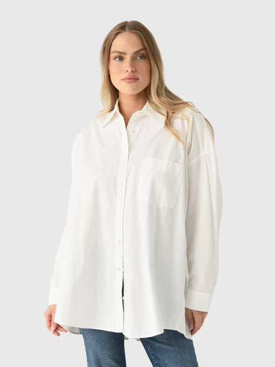 SLVRLAKE Women's Cocoon Shirt - Saint Bernard