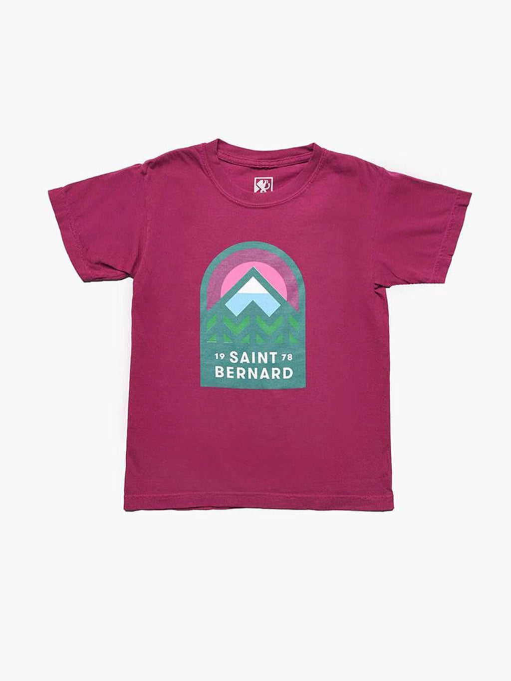Saint Bernard Kids' Short Sleeve Sunset Logo Tee - Saint Bernard