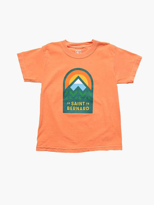 Saint Bernard Kids' Short Sleeve Sunset Logo Tee - Saint Bernard