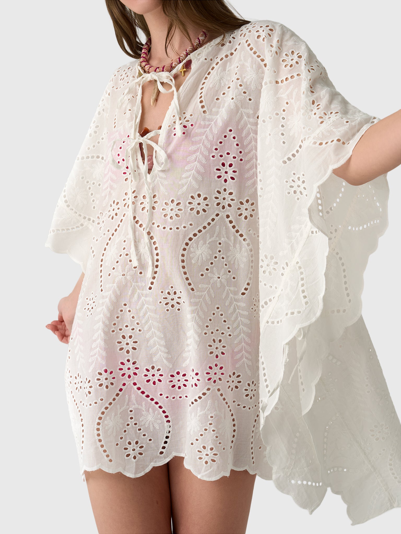 Natalie Martin Women's Paulina Mini Caftan - Saint Bernard