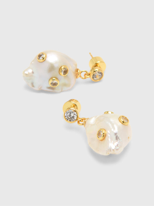 Martha Calvo Celeste Earrings - Saint Bernard