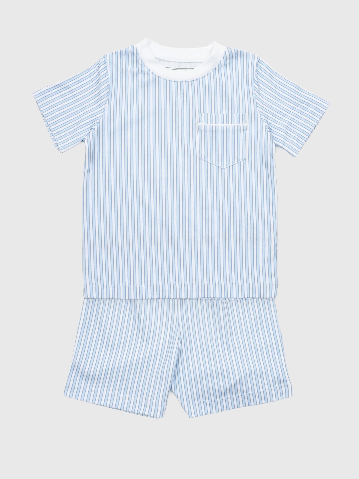 Lila And Hayes Boys' Charles Short Set - Saint Bernard