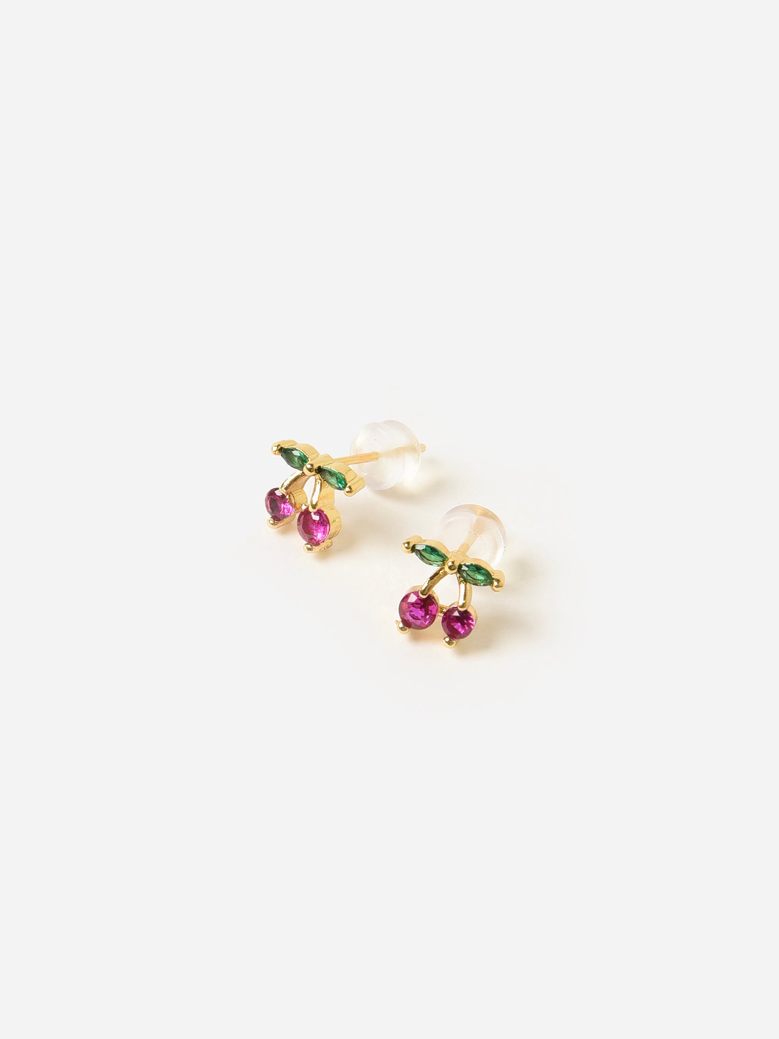 Alexa Leigh Cherry Stud Earrings - Saint Bernard