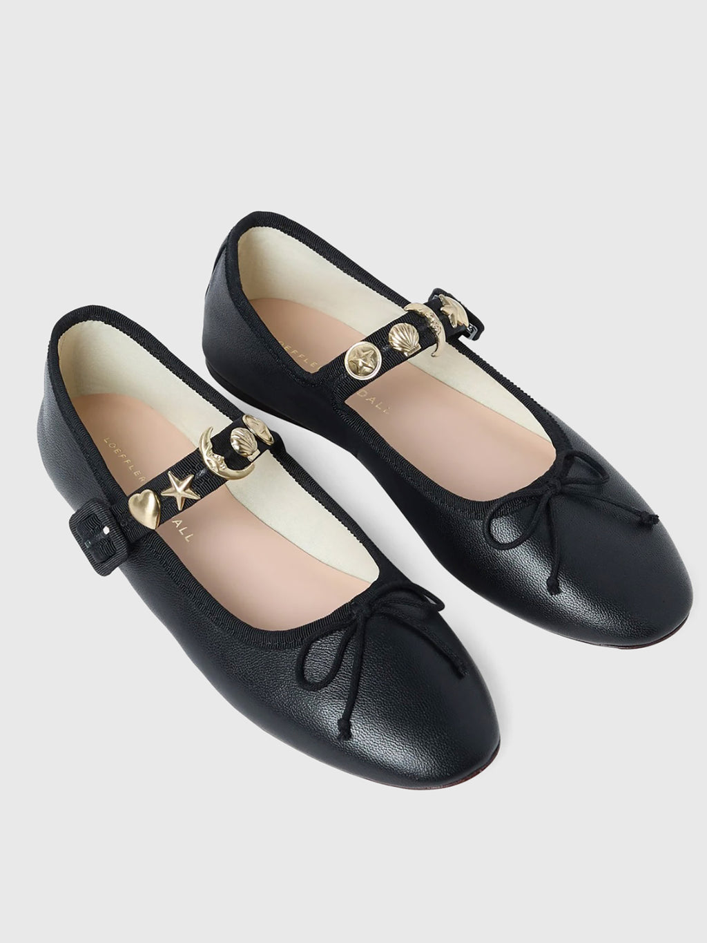 Loeffler Randall Women's Chiara Leather Mary Jane Flat - Saint Bernard