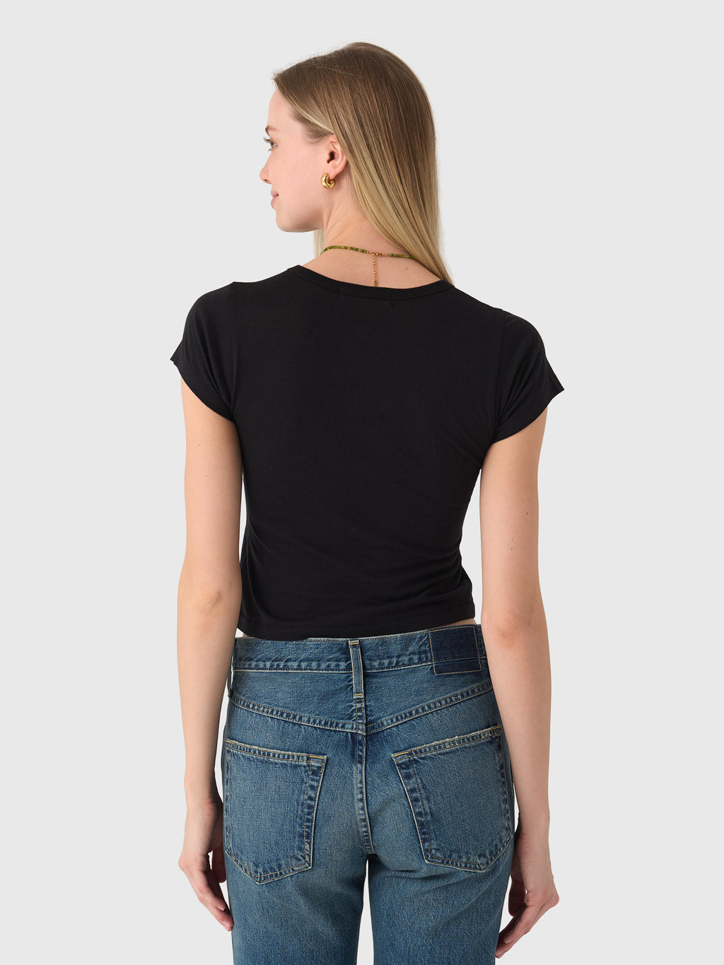 Eterne Women's Short Sleeve Baby Tee - Saint Bernard