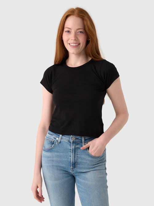 Eterne Women's Short Sleeve Baby Tee