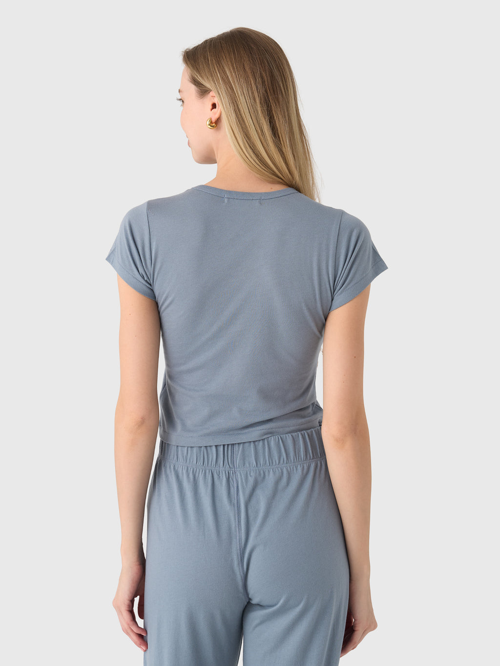 Eterne Women's Short Sleeve Baby Tee - Saint Bernard
