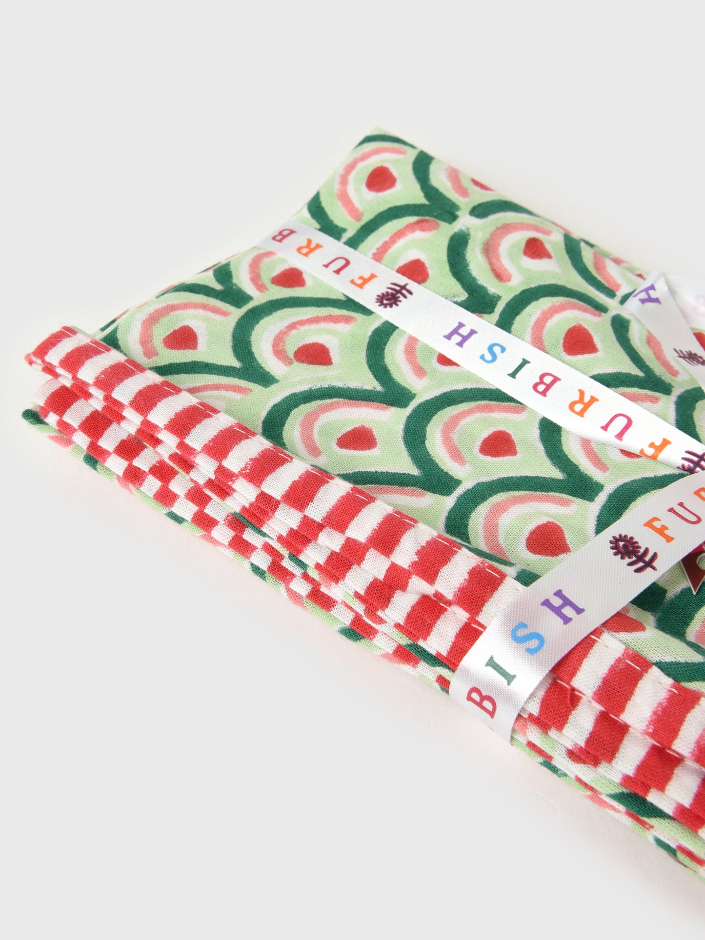 CHRISTMAS NAPKIN SETxFROSTINE-alt1