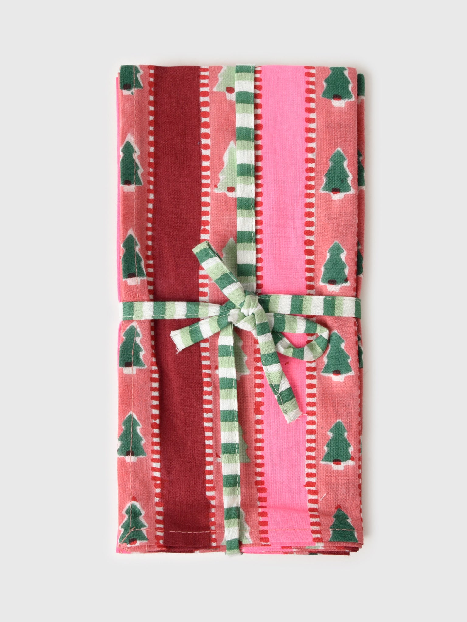 Furbish Christmas Napkin Set - Saint Bernard