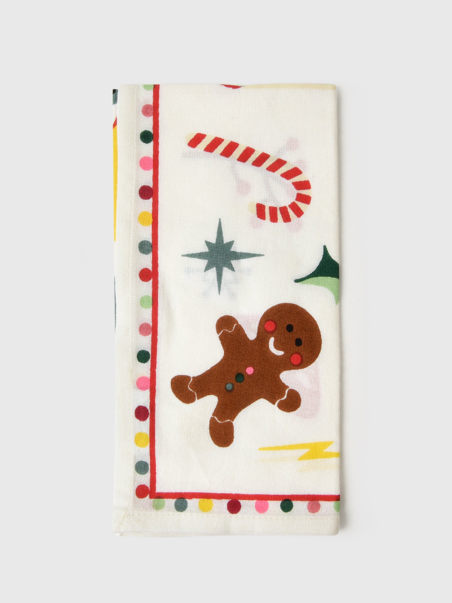 SANTA BEARD B CLOTH NAPKIN SET