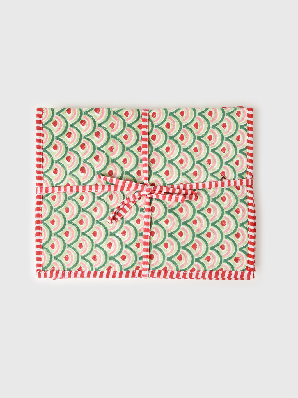 Furbish Christmas Placemat Set - Saint Bernard