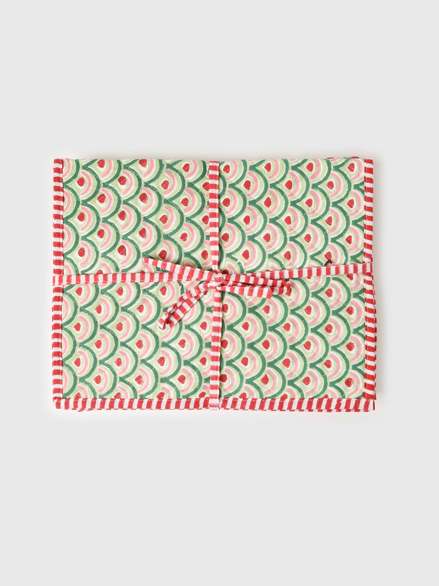 Furbish Christmas Placemat Set - Saint Bernard