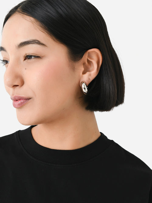 Alexa Leigh Women's Chubby Hoop Earrings