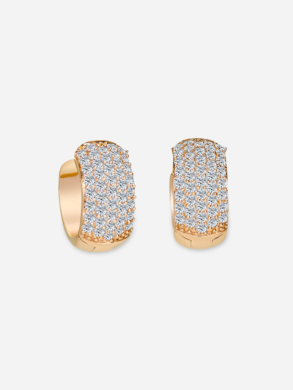 S. Bell Women's Chubby Huggie Earrings - Saint Bernard