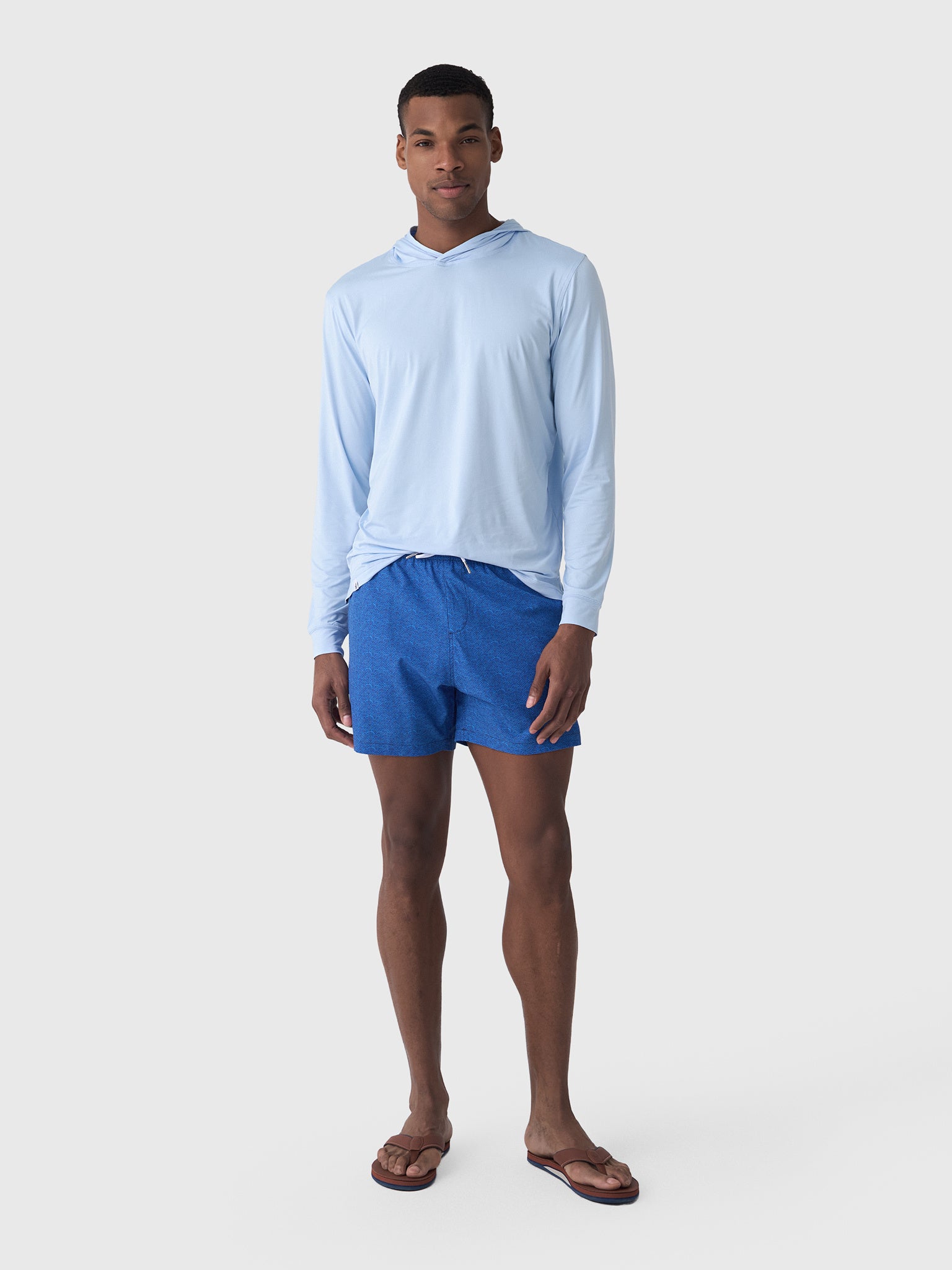 Bermies Men's Circle Bay Swim Trunk - Saint Bernard