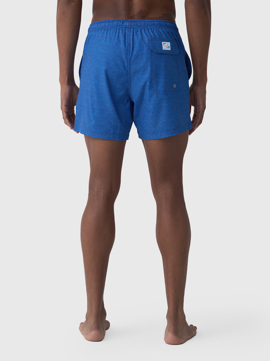Bermies Men's Circle Bay Swim Trunk - Saint Bernard