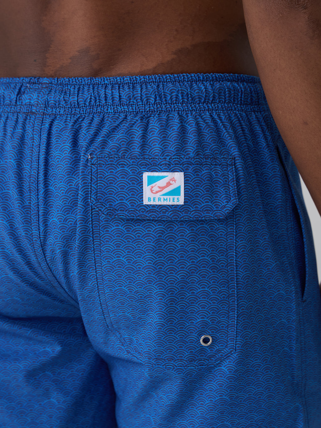 Bermies Men's Circle Bay Swim Trunk - Saint Bernard