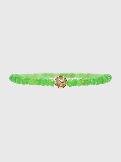 Sydney Evan Starfish Clam Shell Bead Opal Rondelle Bracelet - Saint Bernard
