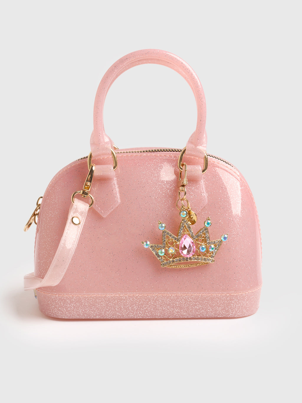 Carrying Kind Girls' Crown Charm Cate Handbag - Saint Bernard