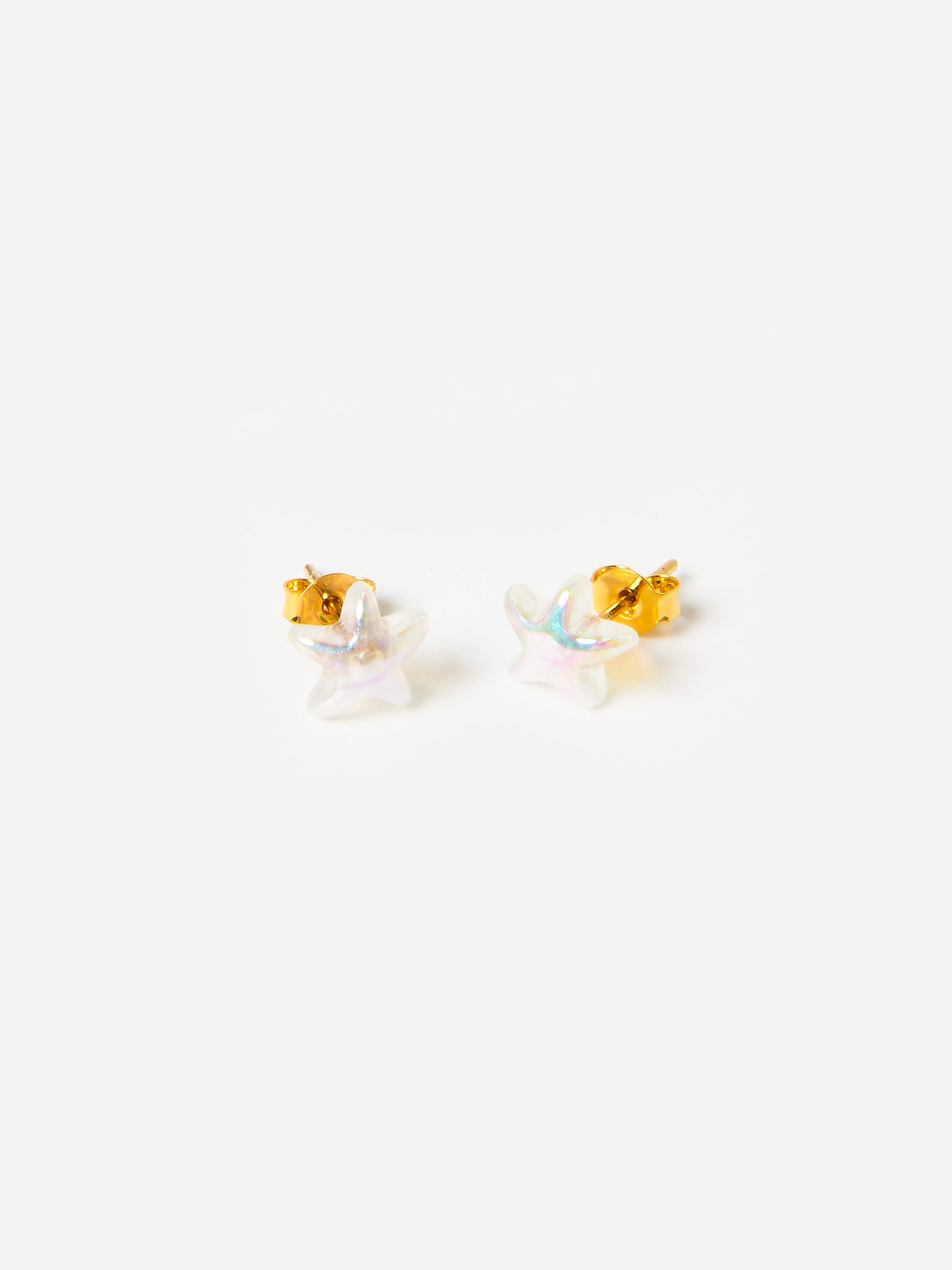 TAI Iridescent Star Stud Earrings - Saint Bernard