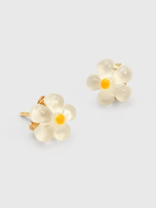 TAI Women's Whimsical Daisy Stud Earrings