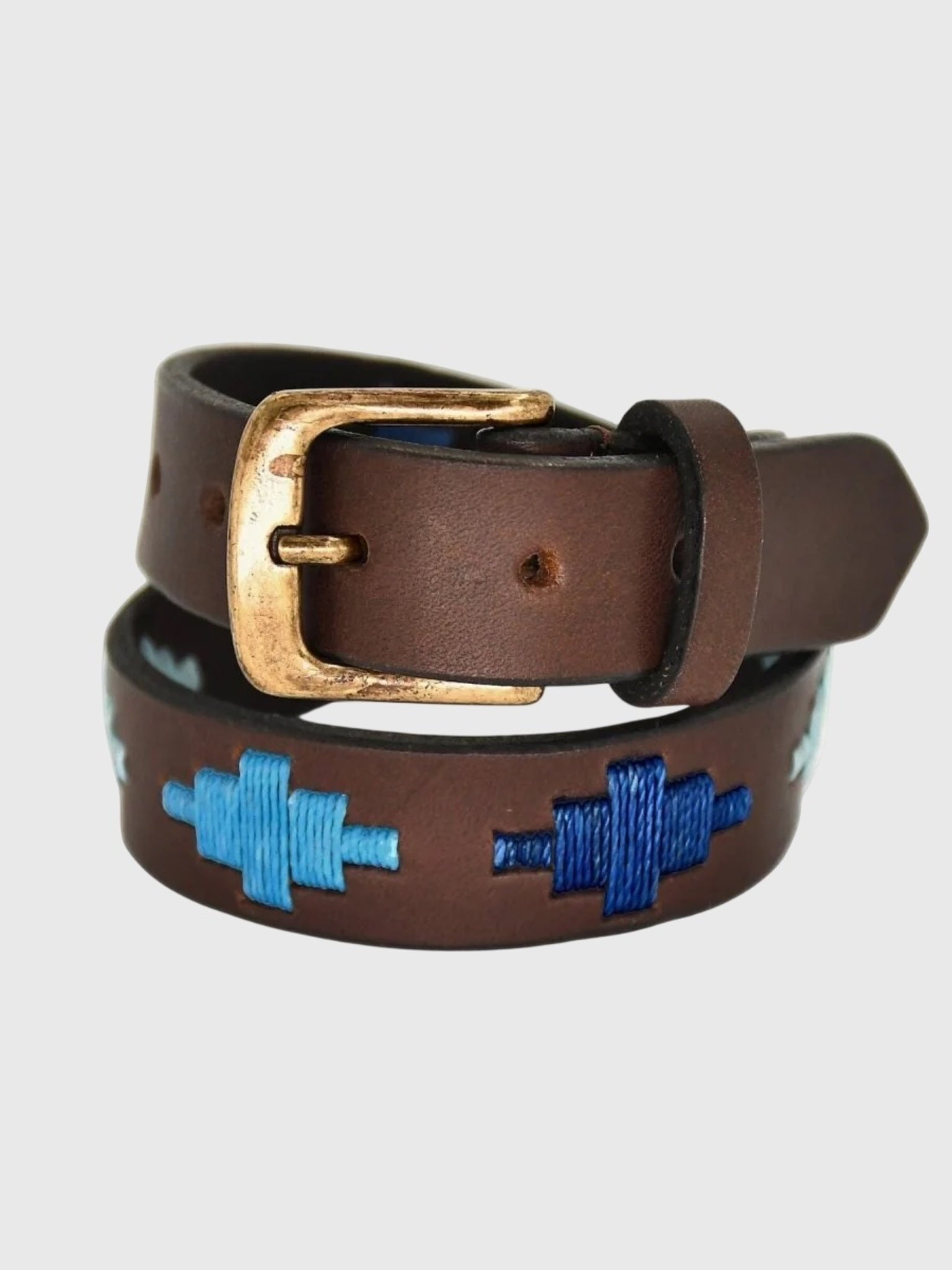 Santo Boys' Embroidered Polo Belt - Saint Bernard