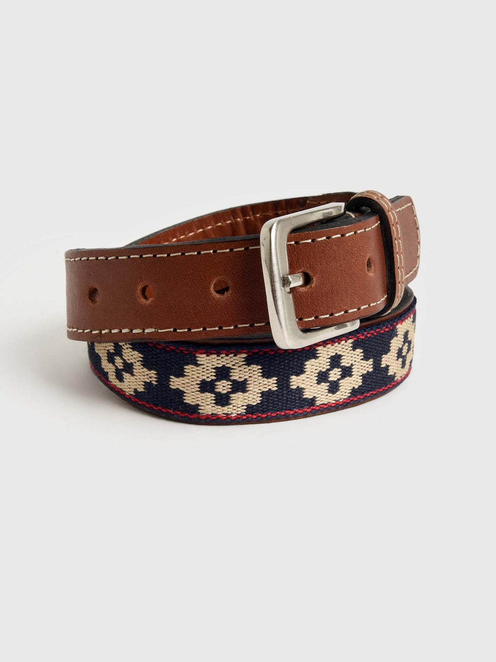 Santo Boys' Guarda Pampas Woven Belt - Saint Bernard